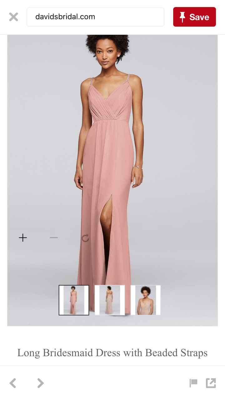 Bridesmaid dress