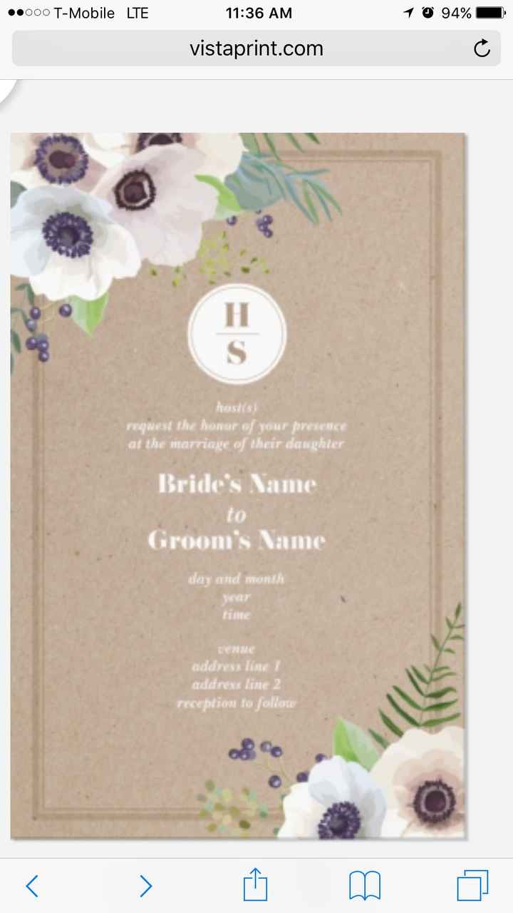 Show me your wedding invitations!