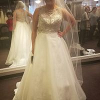 What kind of headpiece are you going with?