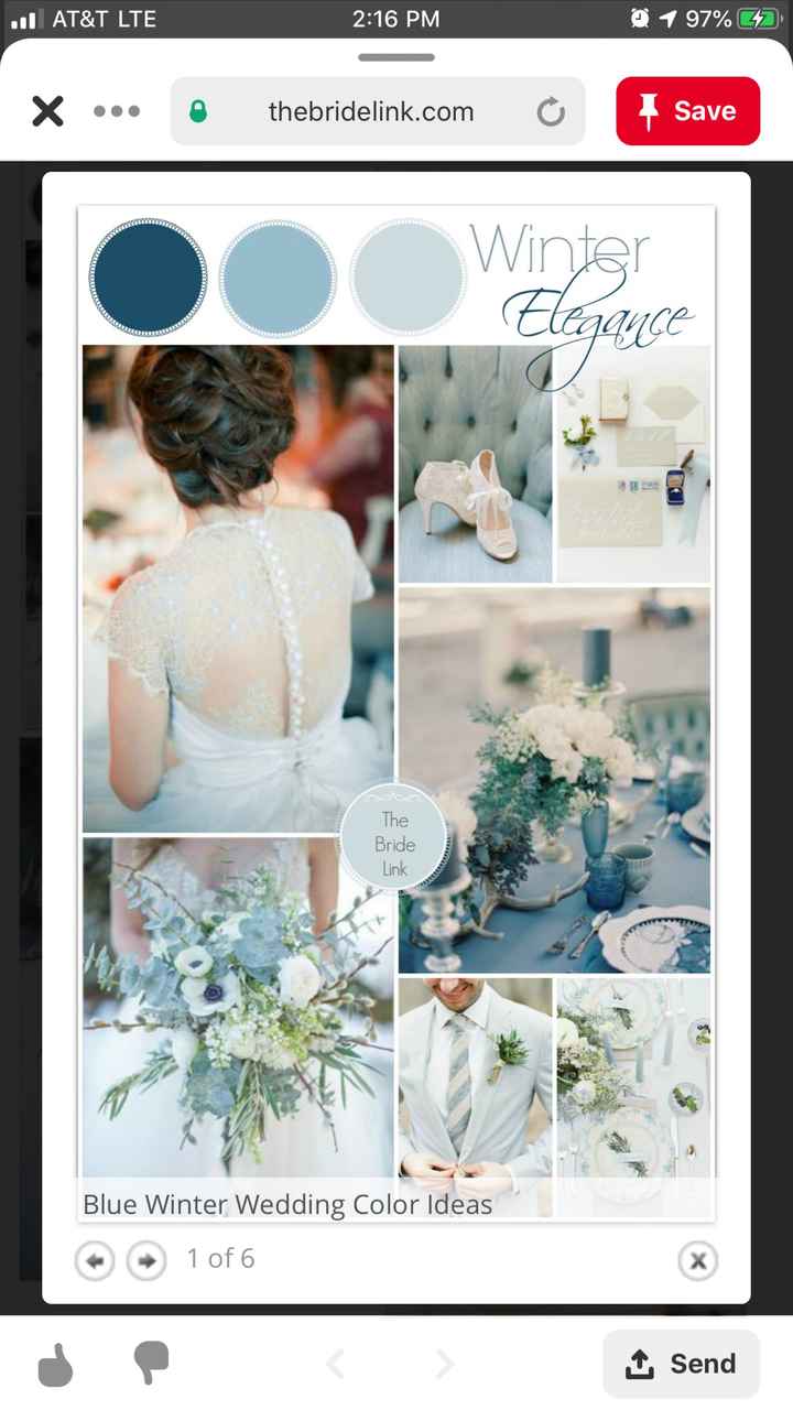 Winter Wedding Colors ❄️ - 1