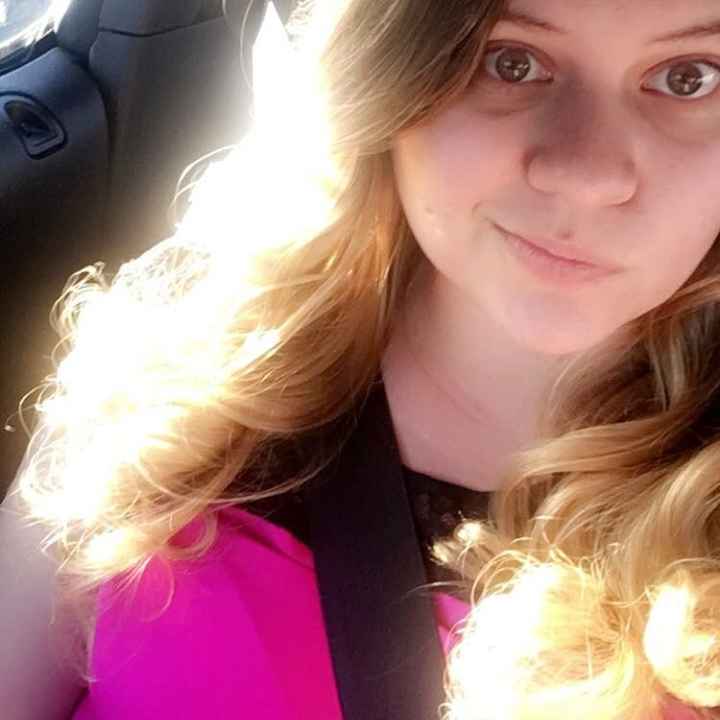 Dyed my hair right before the wedding