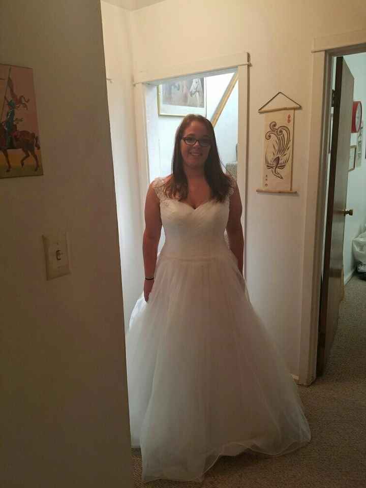 My first dress fitting