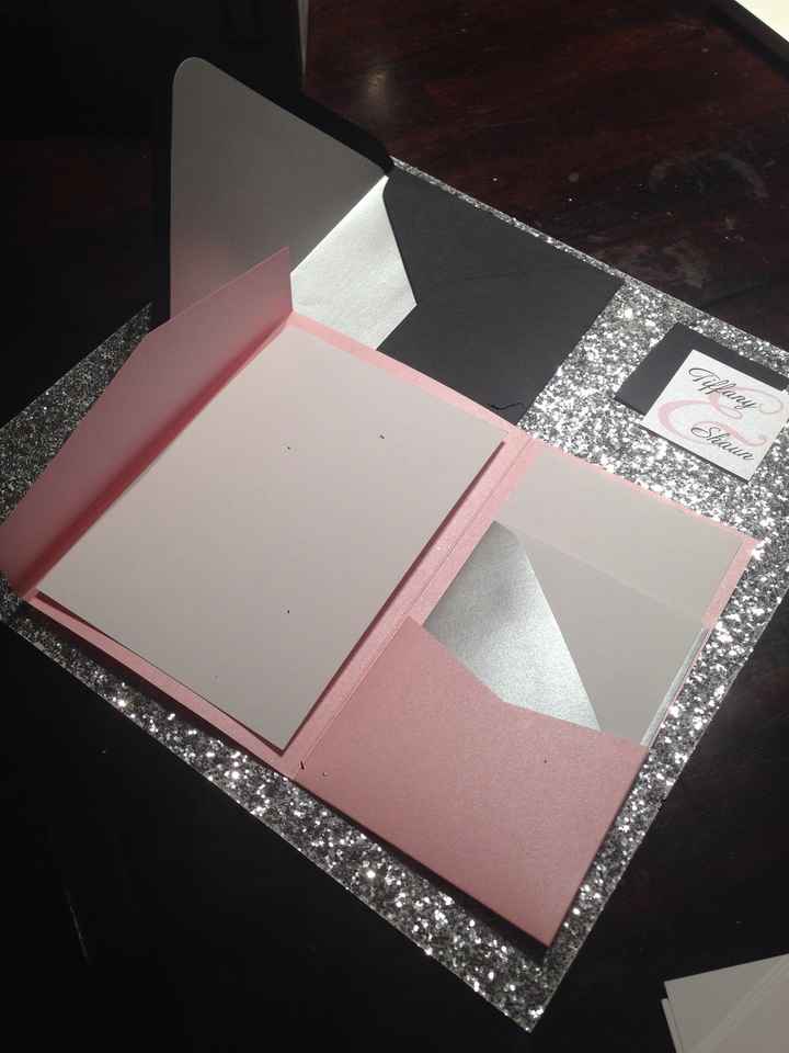 Got my sample DIY invites and I am in love!!! (Pics)