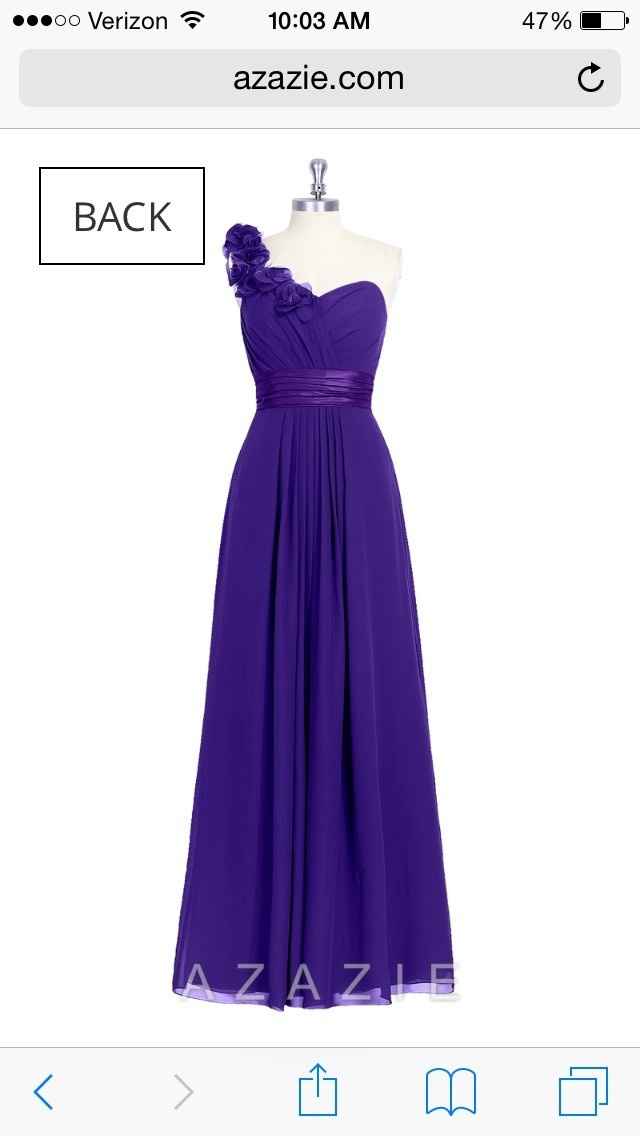 My Azazie BM dress!