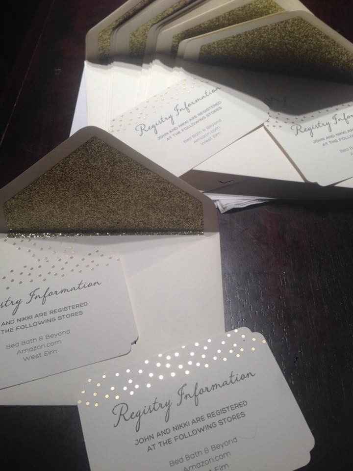 Bridal shower invites