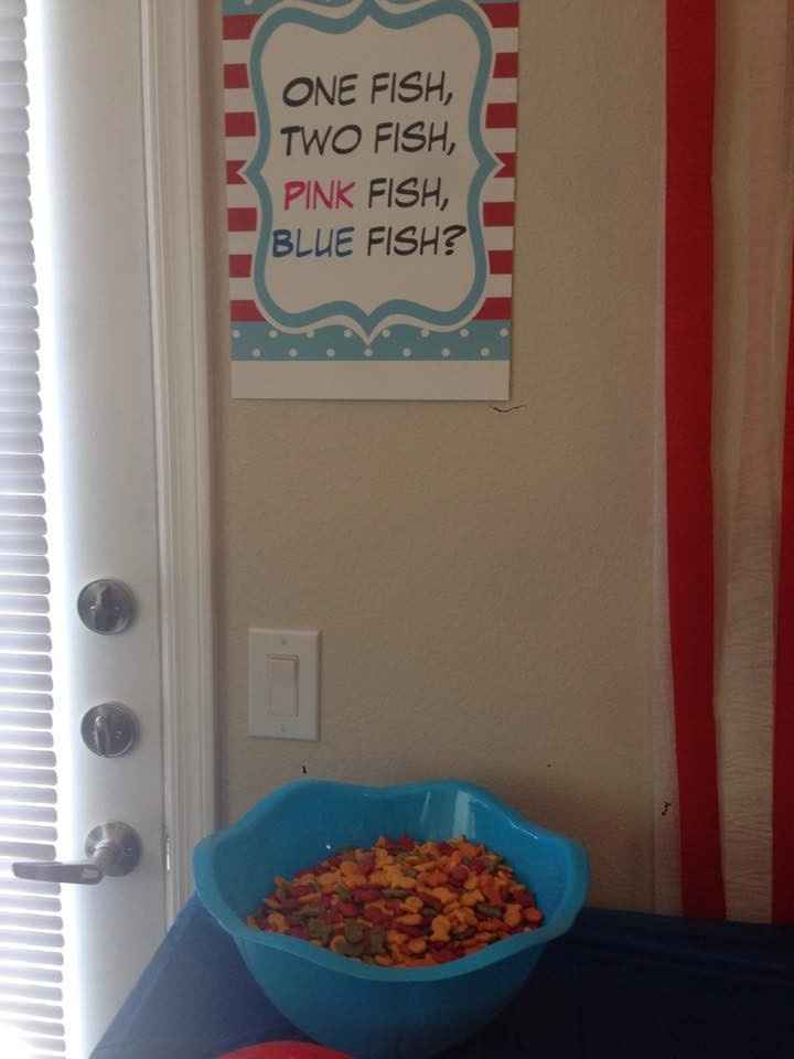 NWR - everything is coming along great for my sister's baby's gender reveal party!