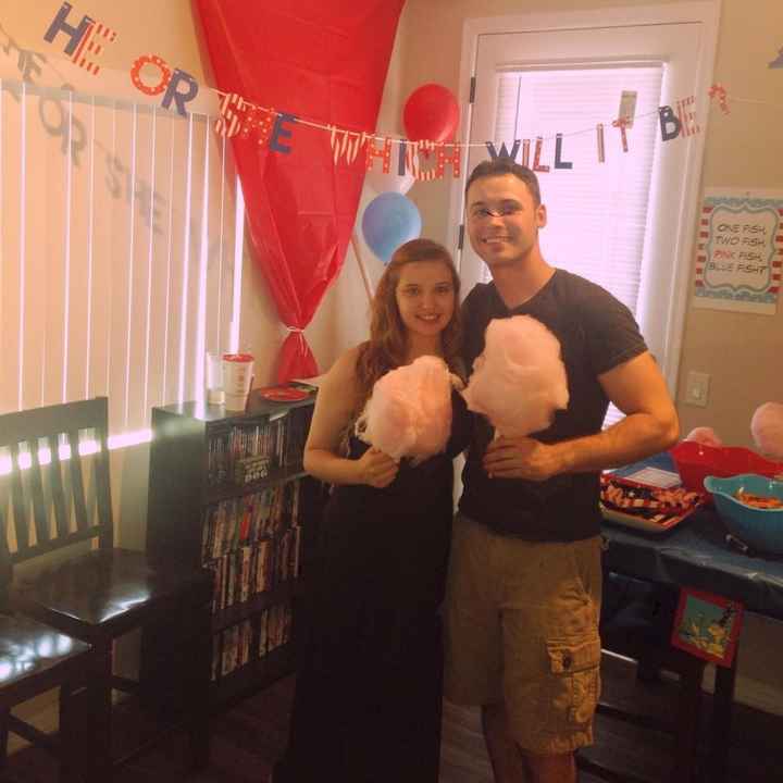 NWR - everything is coming along great for my sister's baby's gender reveal party!