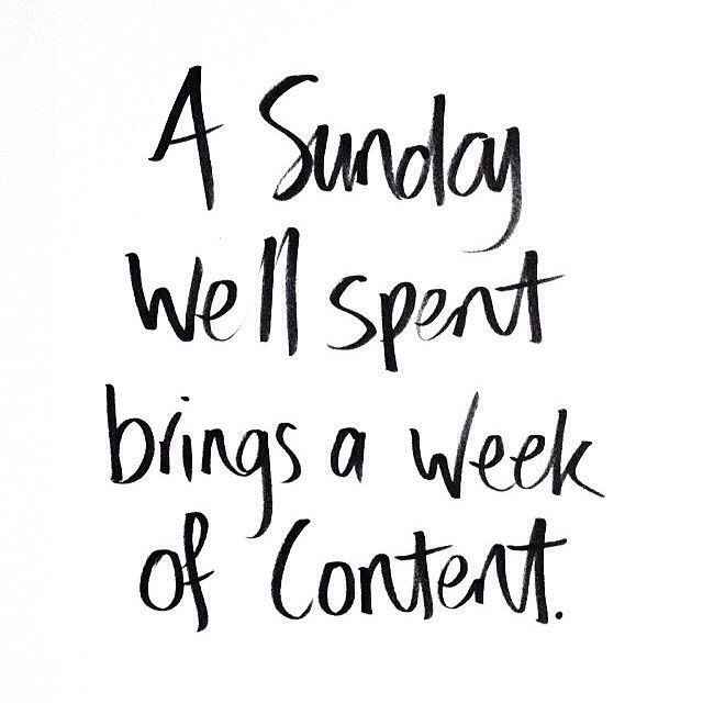 Positive Sunday