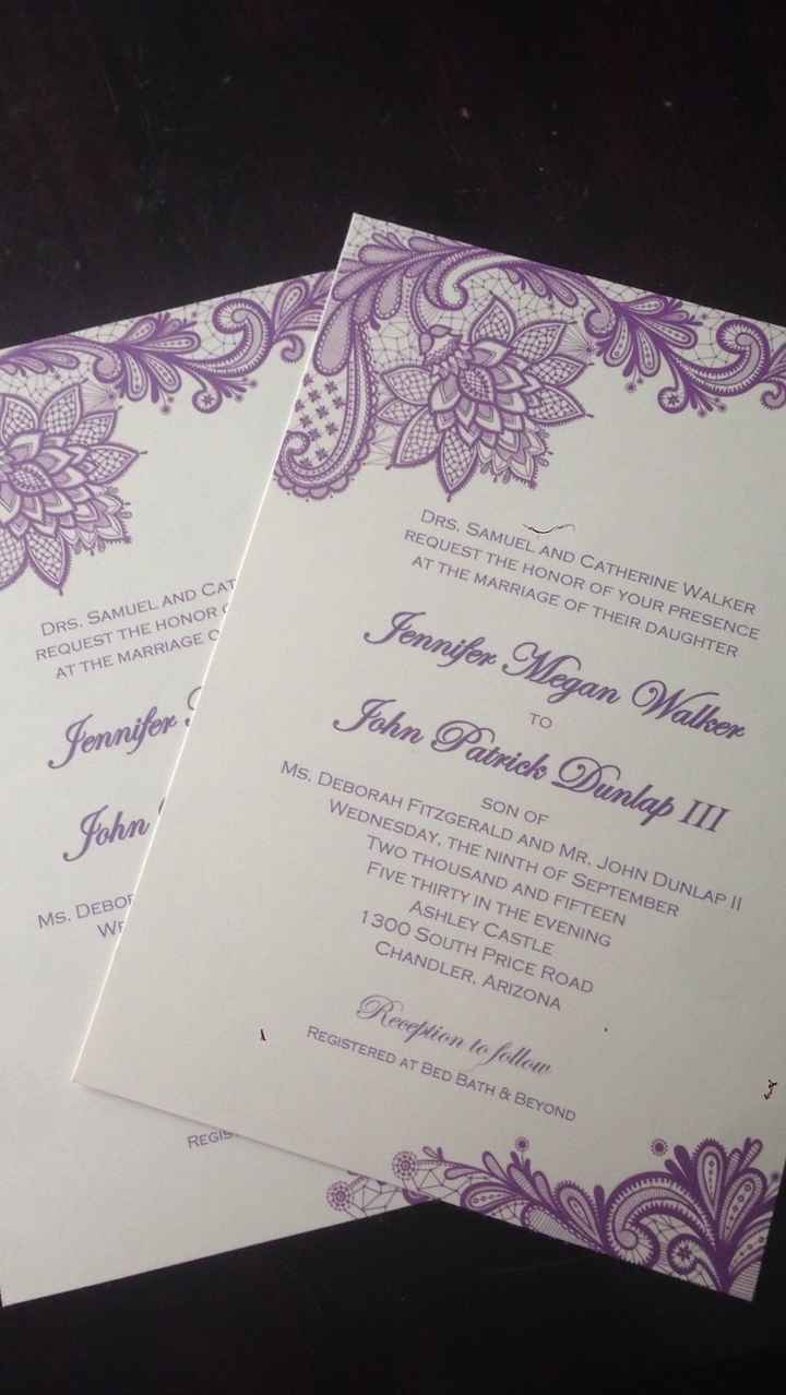 Invitations on a budget