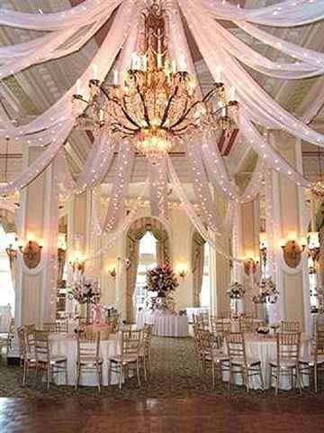 Christmas light ceiling decor