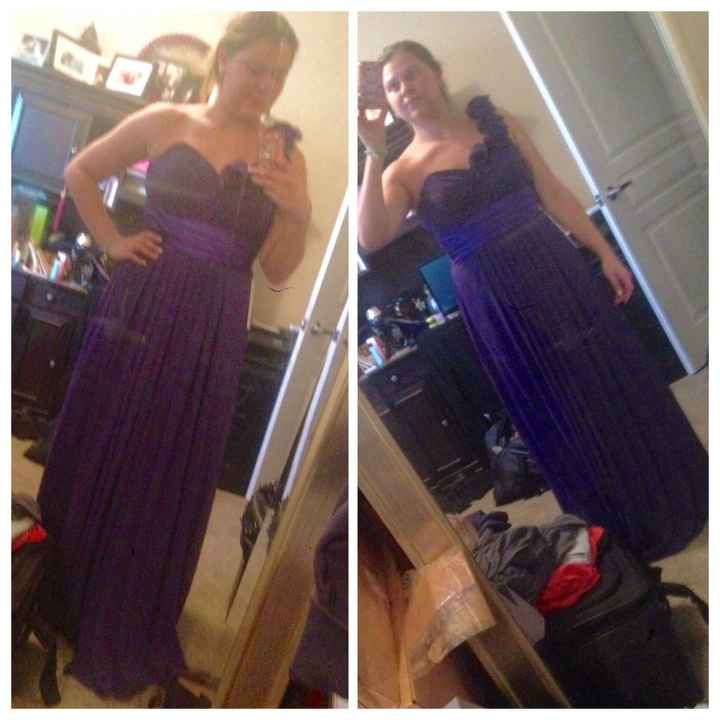 My Azazie BM dress!
