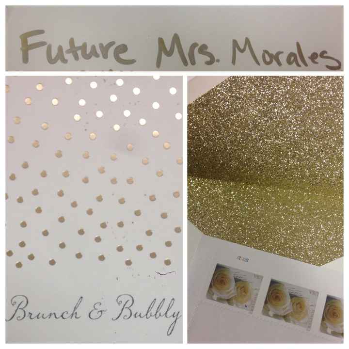 Bridal shower invites