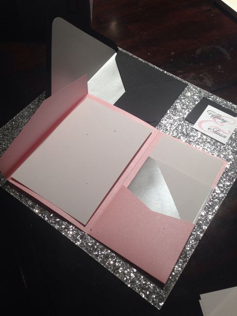 Got my sample DIY invites and I am in love!!! (Pics)