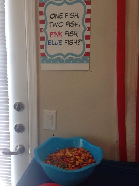 NWR - everything is coming along great for my sister's baby's gender reveal party!
