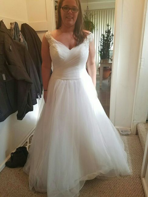 My first dress fitting