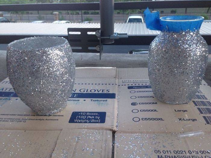 *update in comments* Working on my DIY trial centerpieces