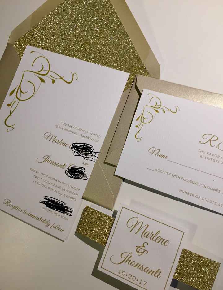 Critique my Wedding Invitations