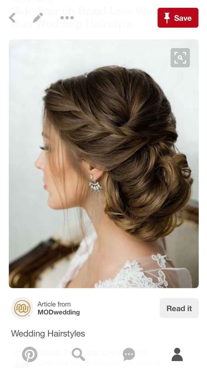 Let me see your wedding day hair!