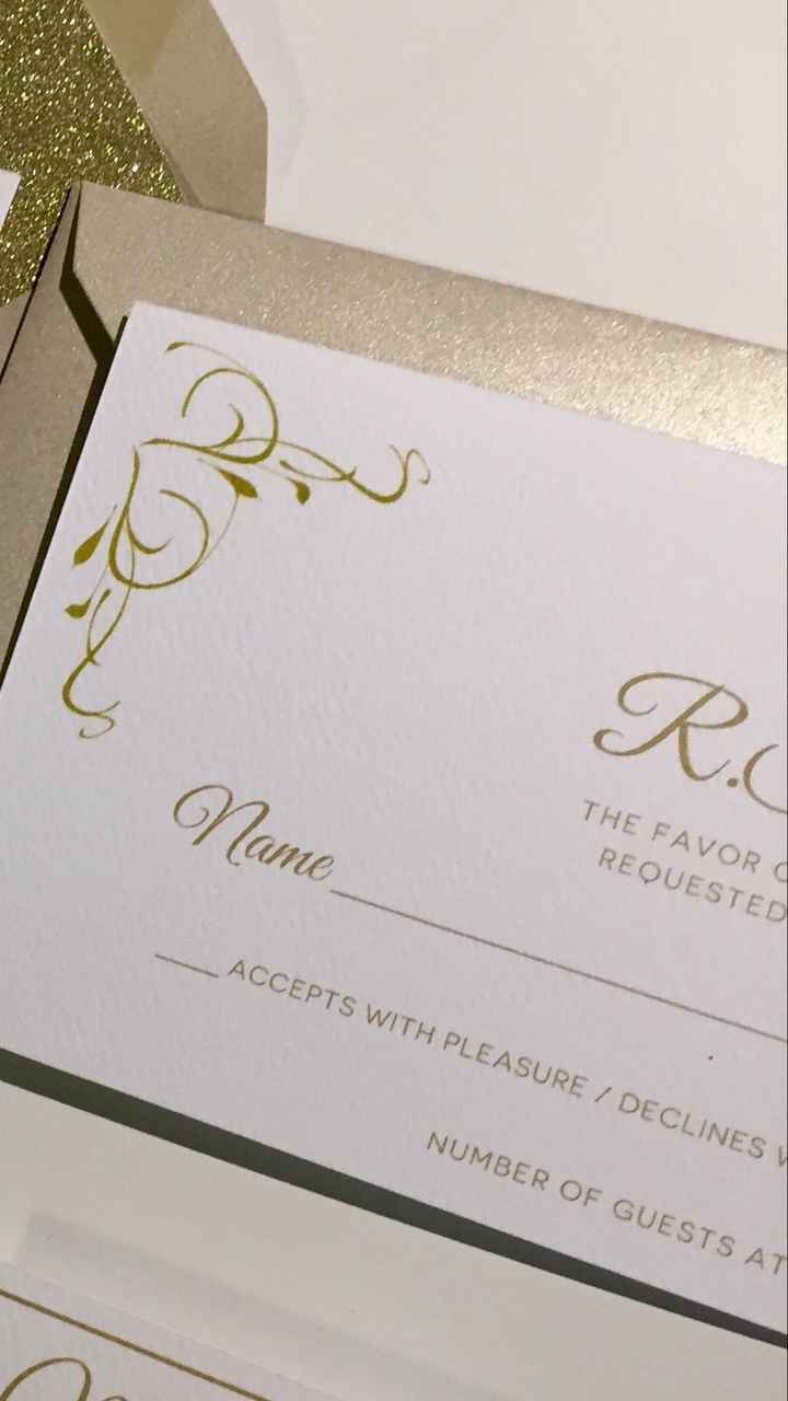 Critique my Wedding Invitations