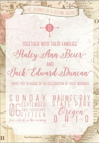 How did you choose invitations?