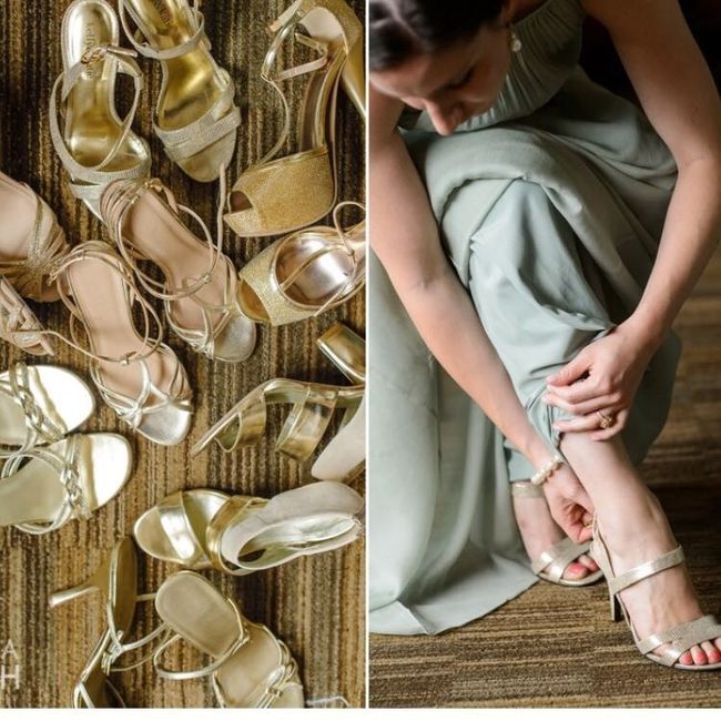 Bridesmaid footwear