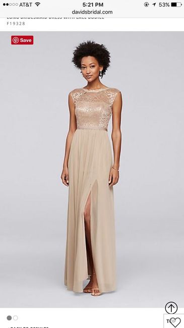 Bridesmaid's Dresses!
