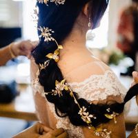 Veil, tiara, hair vine, hair comb, modern or traditional? What are you doing? - 1