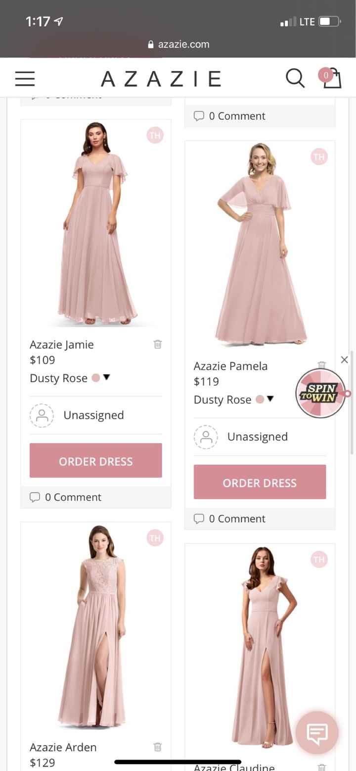 What Are You Doing For Bridesmaids Dresses? - 1