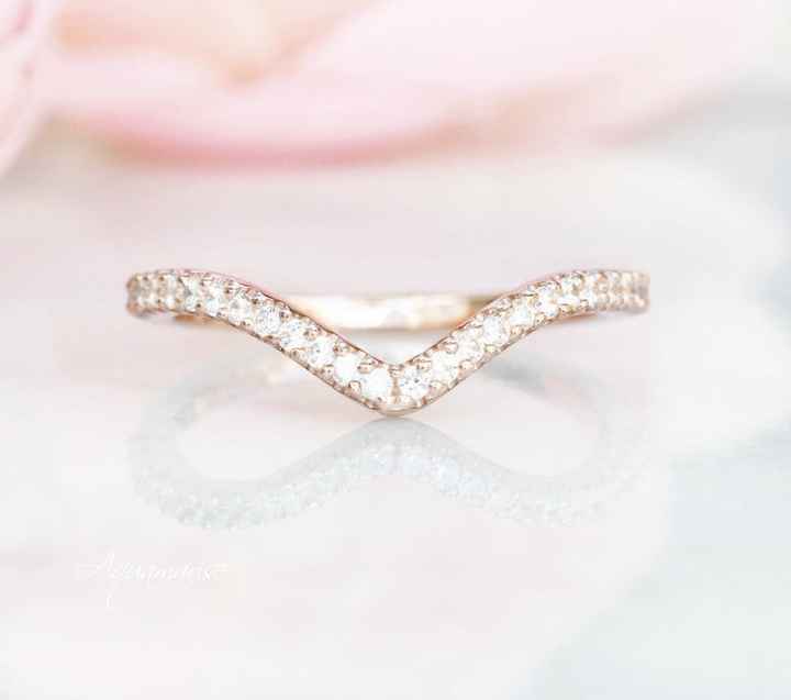 (Pear shaped diamonds) show me your wedding bands - 1