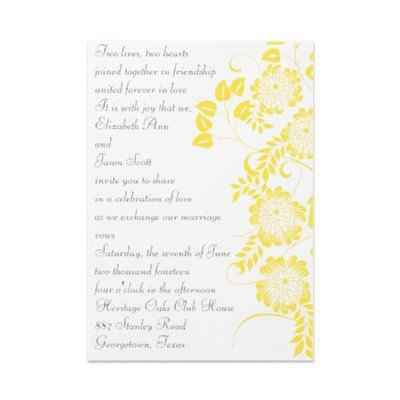 Wedding invitations