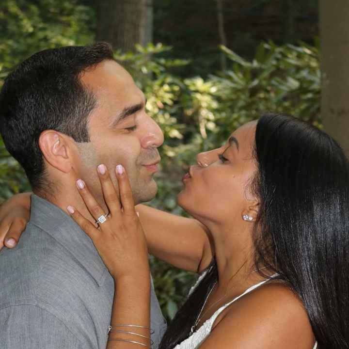 Show your favorite engagement photo
