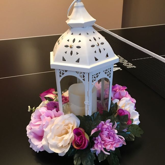 Anyone else using lantern centerpieces? Show me pics!!