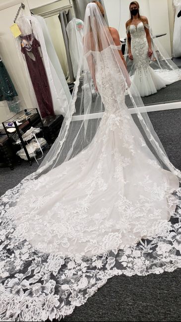 Picked up my dress from alterations today! Now to wait 393 days... - 2