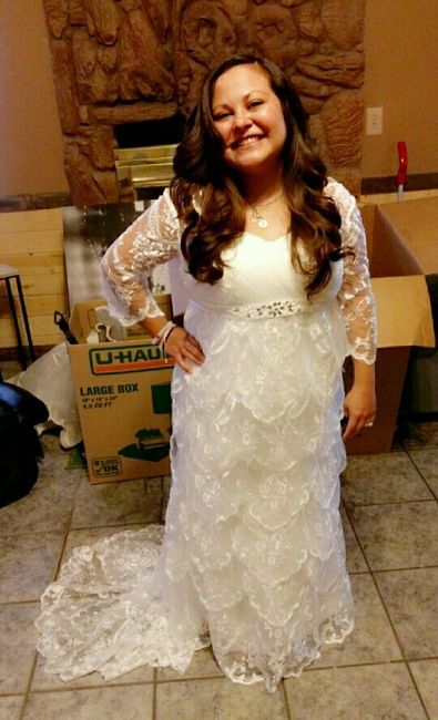 Wedding dress issues