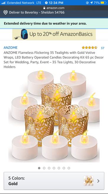Tea light holders or wraps 1