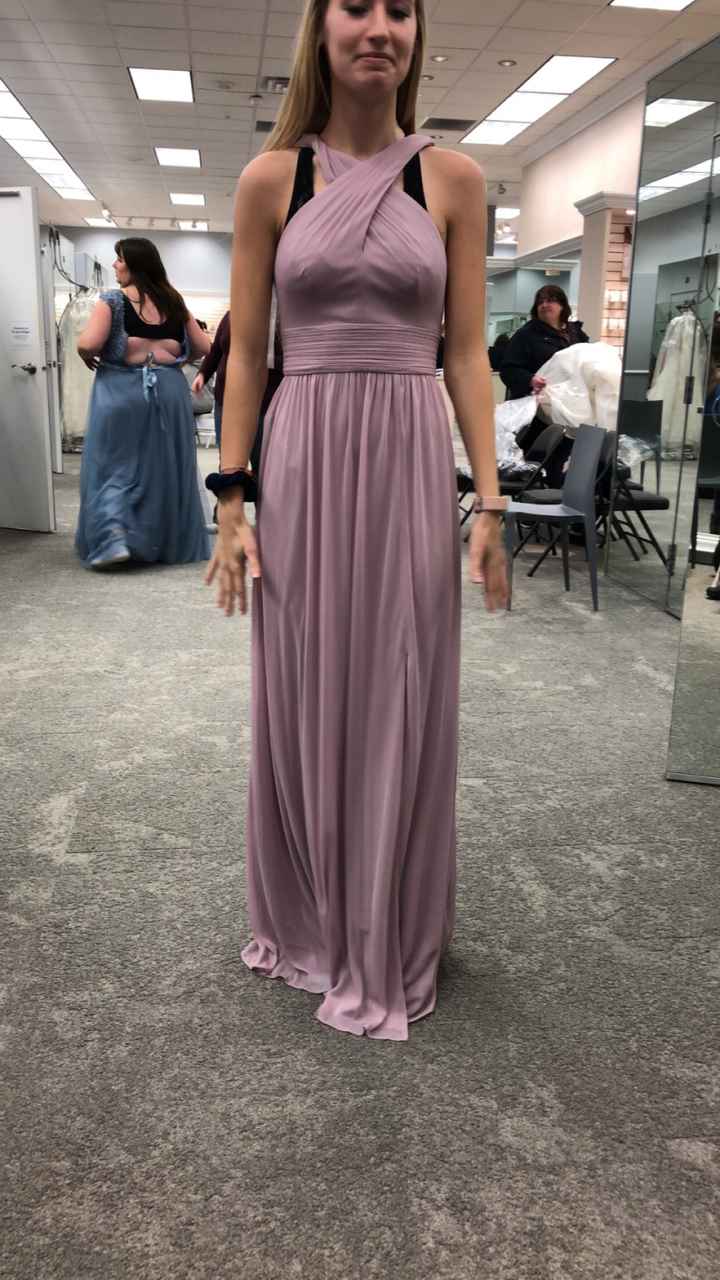 David's bridal sale dusty rose