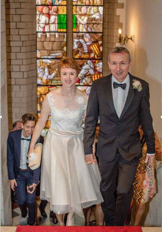 Shoes for 2-toned dress