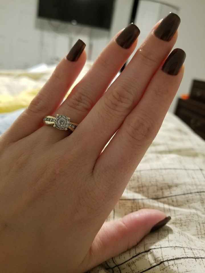 New engagement ring- show me your rings!