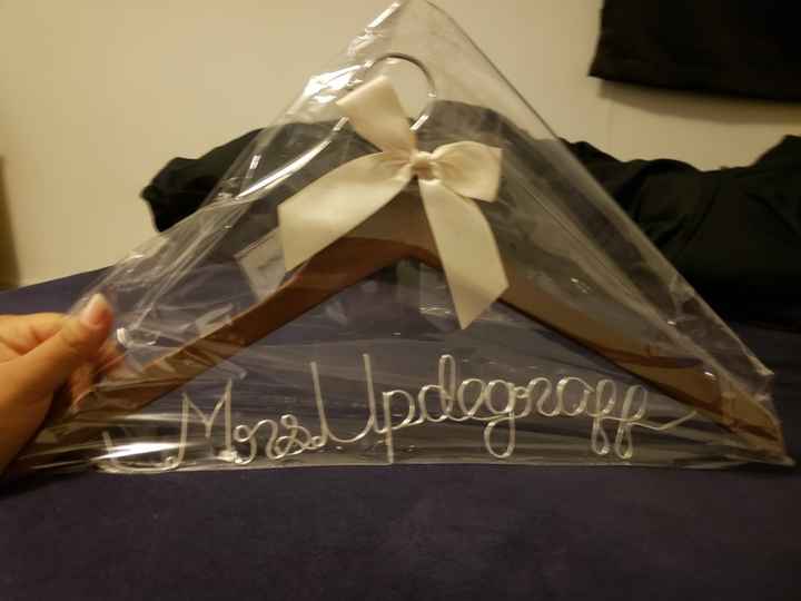 Custom Etsy hanger arrived today!!! - 1