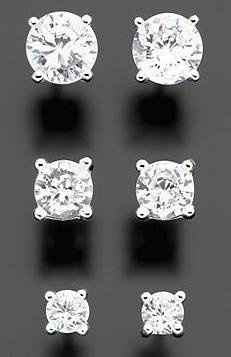 Wedding Earrings, studs - opinion please