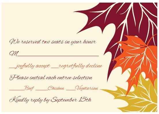 RSVP design attached - opinion please