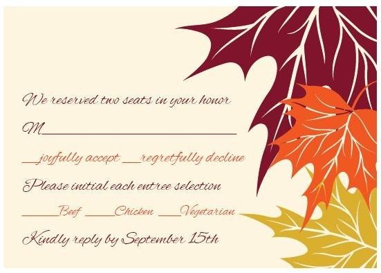 RSVP design attached - opinion please