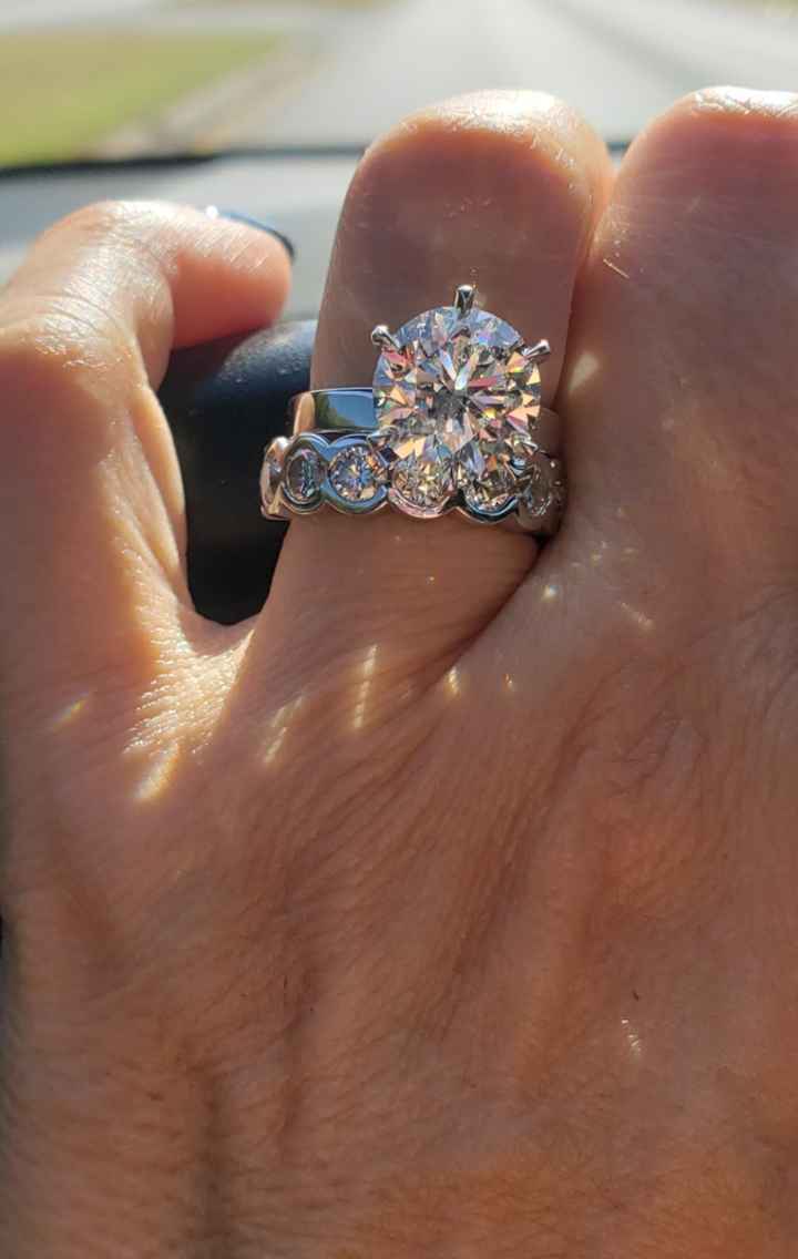 New engagement ring- show me your rings! - 1
