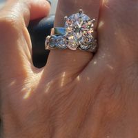 New engagement ring- show me your rings! - 1