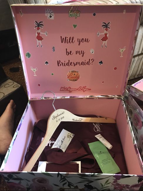 Bridal Party boxes done! - 2