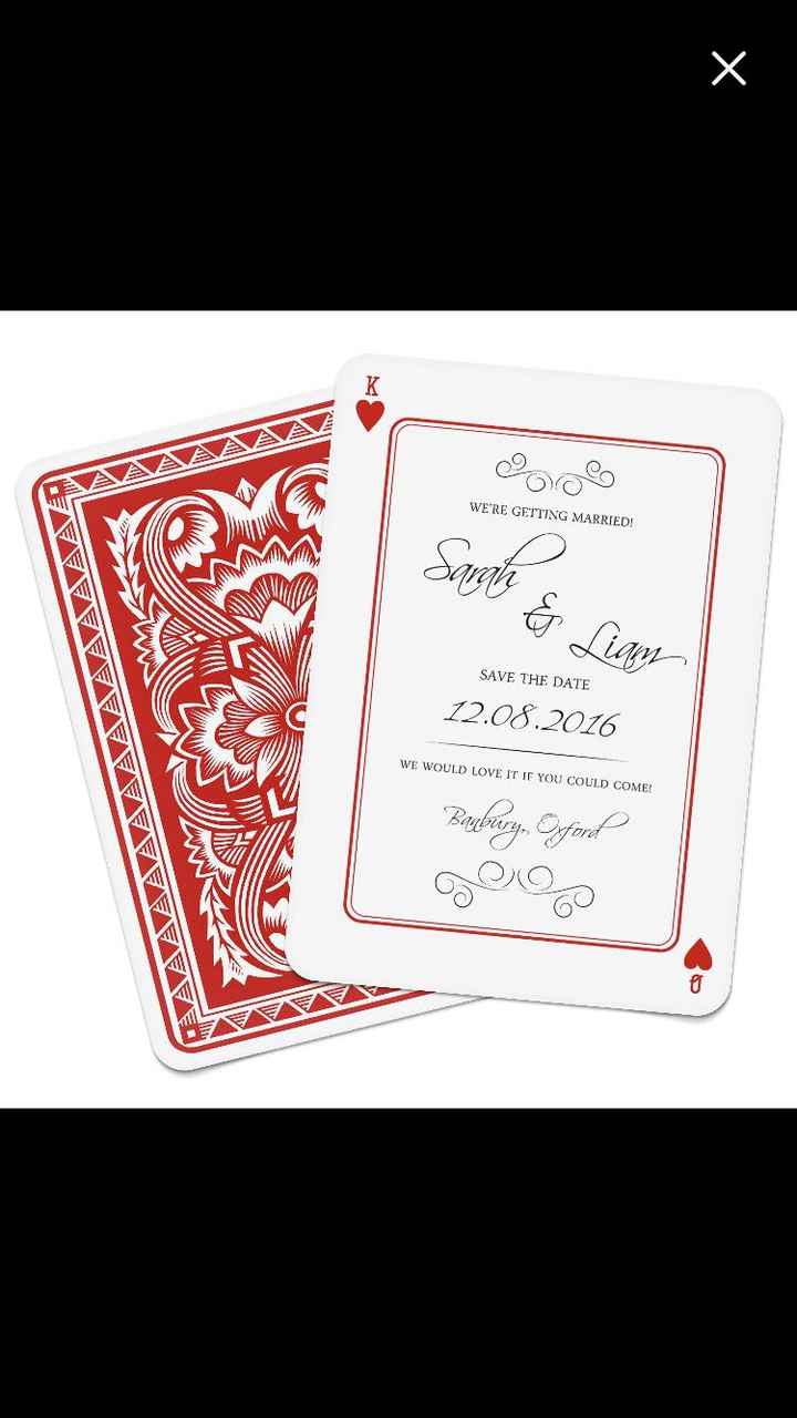What Type of Save-the-Dates Are you Sending? - 1