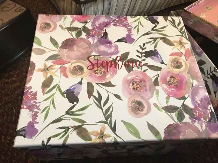Bridal Party boxes done! - 1