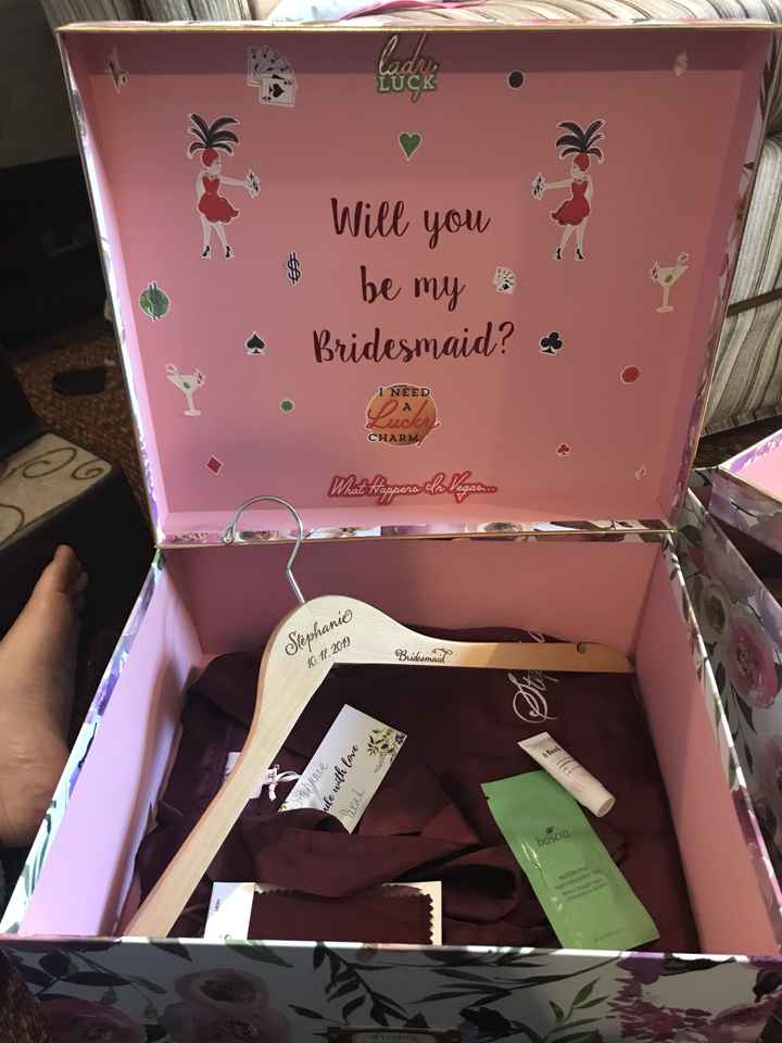 Bridal Party boxes done! - 2