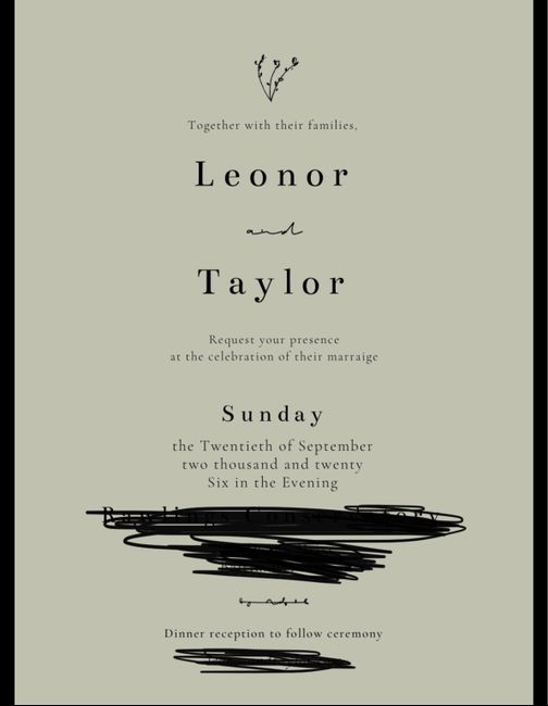 Invitation suite feedback 2