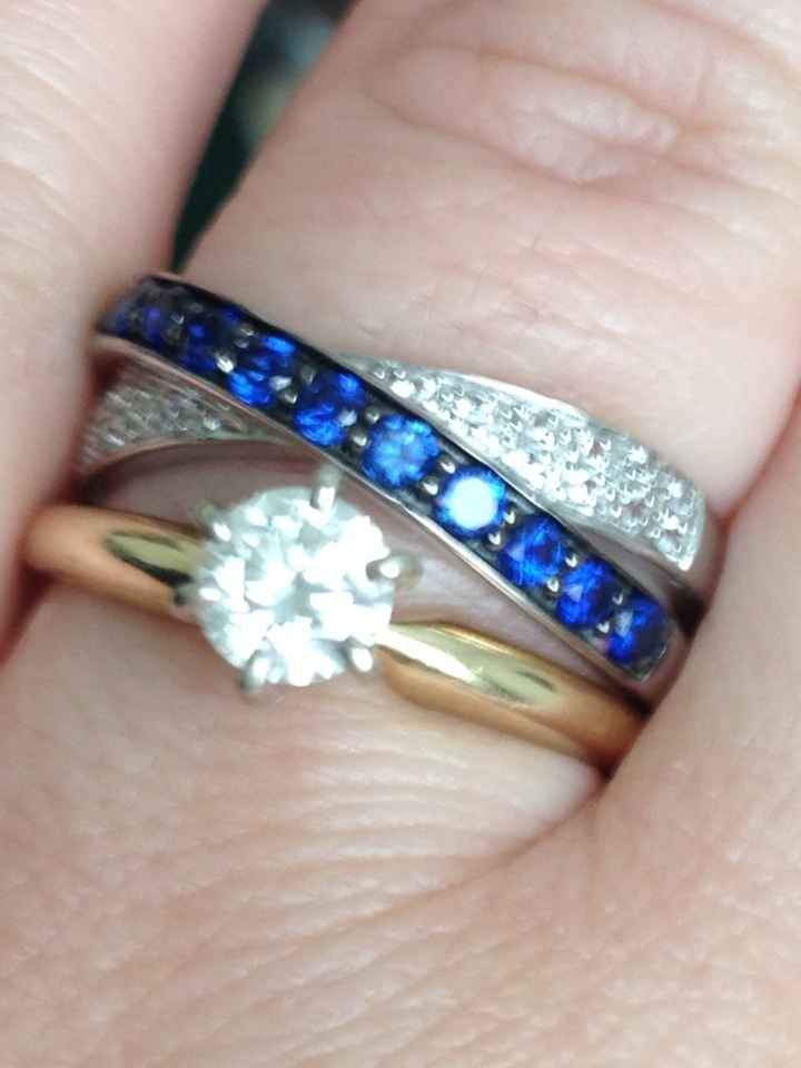 Resetting e-ring and wedding band